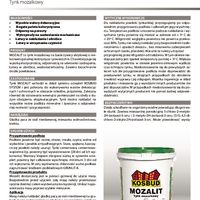 MOZALIT – tynk mozaikowy (drobnozarnisty) Katalogi