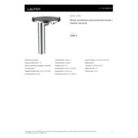 Column basin mixer, projection 110 mm, fixed spout, with disc bowl Other resources