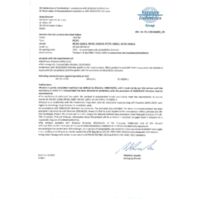 Roof fan RF EC Certifications