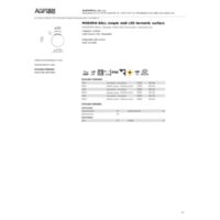 MODERN BALL simple midi LED hermetic surface Catalogs