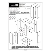 Szafa narożna Evolve Instrukcje