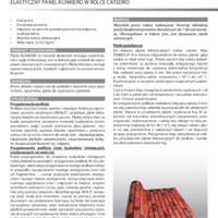 Elastyczny panel KLINKIERO w rolce Katalogi