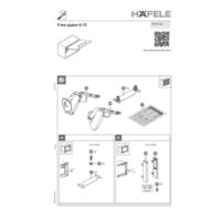Stay flap fitting, Häfele Free space 6.15 Instructions