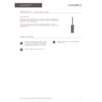 MODERN PROJECT  |  free-standing toilet brush,  anthracite Other resources