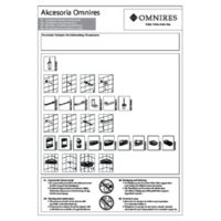 UNI UN3601CR - Corner shower basket, chrome Instrucciones