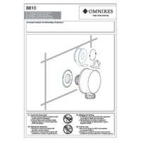 ARMANCE 8810CR - Shower elbow, chrome Instructions