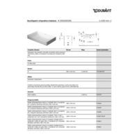 DuraSquare Umywalka stawiana Zasoby pomocnicze