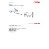 Vasto - wall-mounted sink mixer Other resources