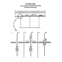 Echo żyrandol 60 Zewnętrzny Instrukcje