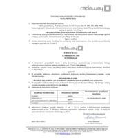 Shower enclosures Idea 8 / Idea KDD Zertifizierungen