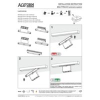 RAFTER mini points LED multitrack Instrukcje