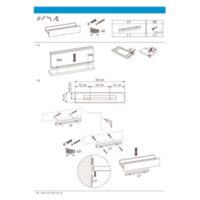 SHELF FOR ALL 40 ANTHRACITE HG Instrucciones