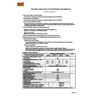 STONEHENGE – dekoracyjny tynk mozaikowy Certyfikaty