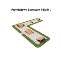 Beispiel modularer Skatepark PSM11 Kataloge
