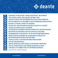 SILIA Washbasin tap Instructions