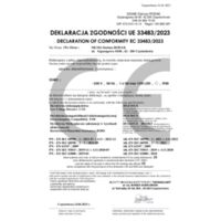 PERLA 5 PLAFON Certifications