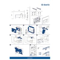SILIA Toilet set, concealed, 6 in 1 Instructions