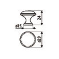 Knob GP19 Dessins techniques