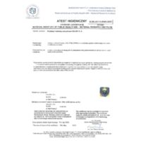 ARS Brushed Gold 2-function shower set with a bath spout Certifications