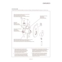 Y  |  bath system for concealed installation, brushed copper Instrucciones