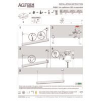 RIBBY line up&down LED suspended Instructions