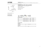 MODERN BALL WP x2 LED suspended Catalogs