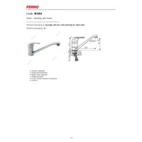 Vasto - standing sink mixer Other resources
