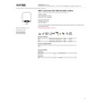 ONLY round mini LED 230V hermetic surface Catalogs