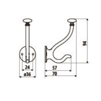 Hanger WP72 Technical drawings