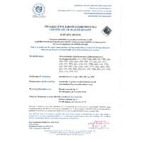 Zlewozmywak stalowy OLFATO Certyfikaty