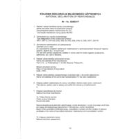 Retro Wall-mounted sink mixer Certifications
