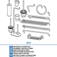 SILIA Shower basket Instructions