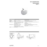 ILBAGNOALESSI Wall-hung bidet, with concealed overflow Other resources