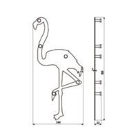 Wieszak WS13 Rysunki techniczne