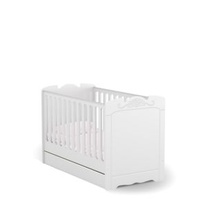 431 Łóżeczko Baby 140/70 Róża Róż Bianco Fiori