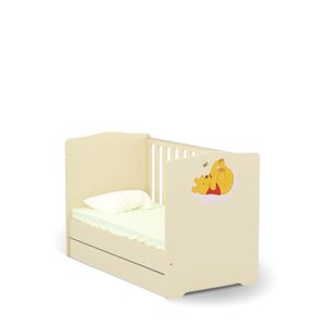 431 Łóżeczko Baby 140/70 Róża Róż Kubuś i Przyjaciele