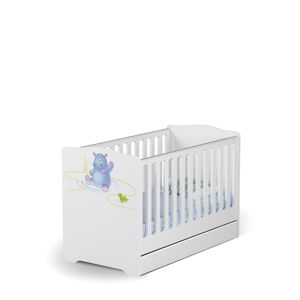 431 Łóżeczko Baby 140/70 Róża Róż Happy Animals