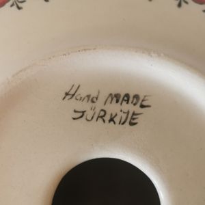 Irmak II - hand-painted countertop washbasin Iznik detale-iznik