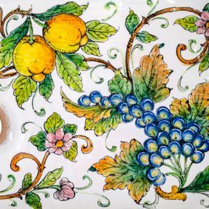 Campo di Girasoli - Italian hand-painted kitchen sink a3b33f6d63c4fe5f5145691552f426cad223ec1a2