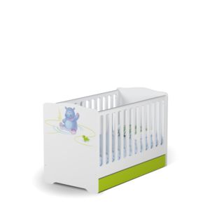 431 Łóżeczko Baby 140/70 Róża Róż Happy Animals