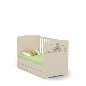 431 Łóżeczko Baby 140/70 Róża Róż Dakar