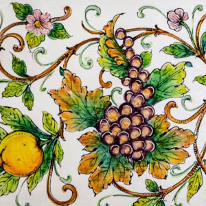 Campo di Girasoli - Italian hand-painted kitchen sink a3b33f6d63c4fe5f5145691552f426cad223ec1a3