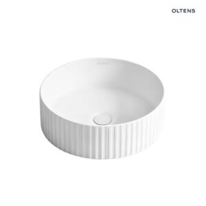 Oltens Hamnes Rila Aufsatzwaschbecken 40x40 cm mit SmartClean-Schicht
