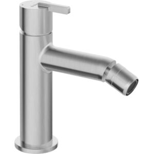 SILIA Bidet tap, brushed steel