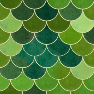 Rybia Łuska - zestaw płytek "Leśna Polana" z serii "Woda" Forest Glade