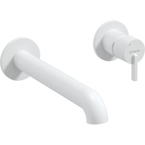 SILIA Washbasin tap, concealed, bianco
