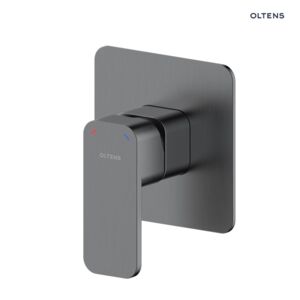 Oltens Hadsel flush-mounted complete shower mixer tap, graphite