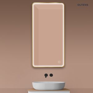 Oltens Nordlis 60x120 cm rechteckiger Spiegel mit LED-Beleuchtung