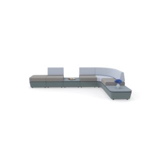 SitiQ Sofa with upholstered base