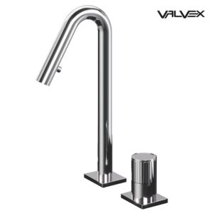 ENKO Chrome 2-hole washbasin mixer